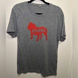 Gray Athens Graphic Tee